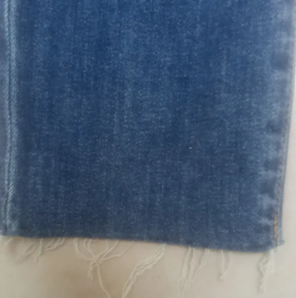 Joe's Jeans Women's Distressed Blue Skinny Jeans - Picture 12 of 13